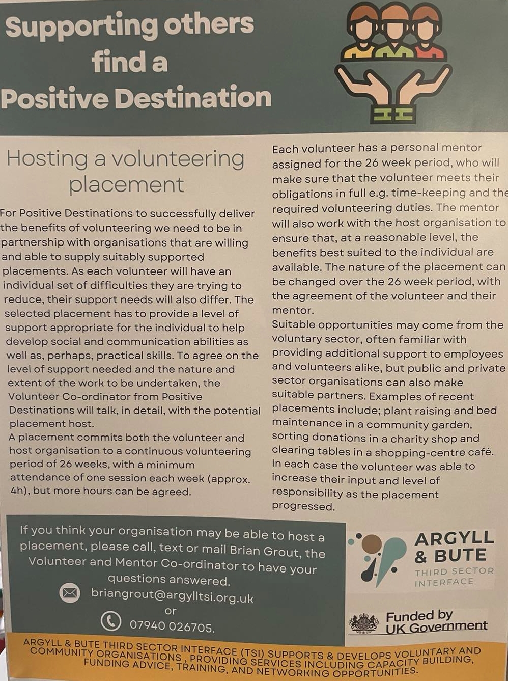 positive destinations